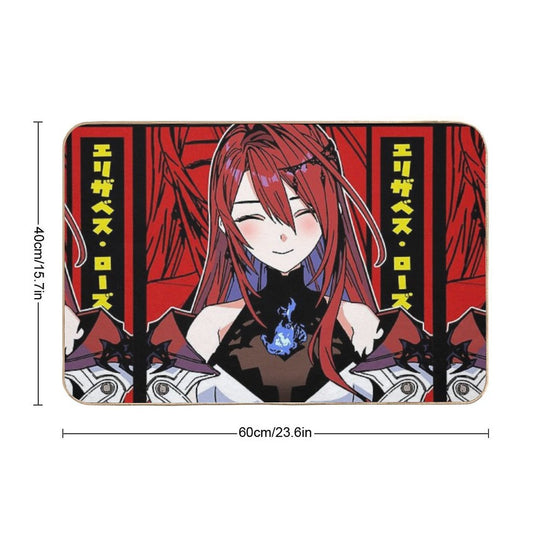 Elizabeth Rose Bloodflame - Justice  Toxin-Free Bath Mat