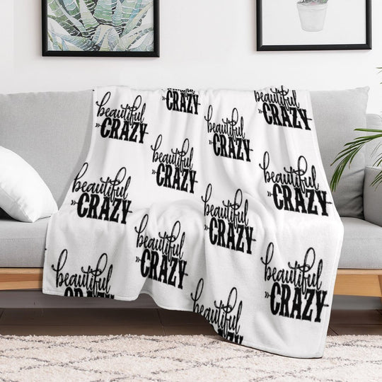 Beautiful Crazy Durable Throw Blanket