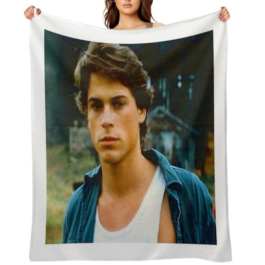 Rob Lowe Wrinkle-free Throw Blanket