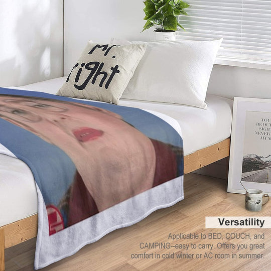 Tim And Eric News Wrinkle-free Throw Blanket