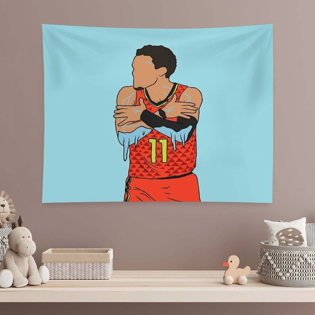 Trae Young Ice Tapestry