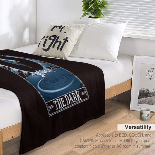 The Dark Tarotesque - (Dark) Anti-pilling Throw Blanket