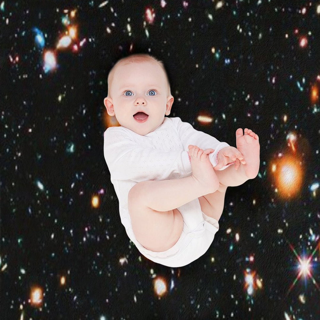 Hubble Extreme Deep Field Sustainable Throw Blanket