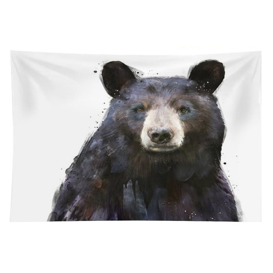 Black Bear Tapestry