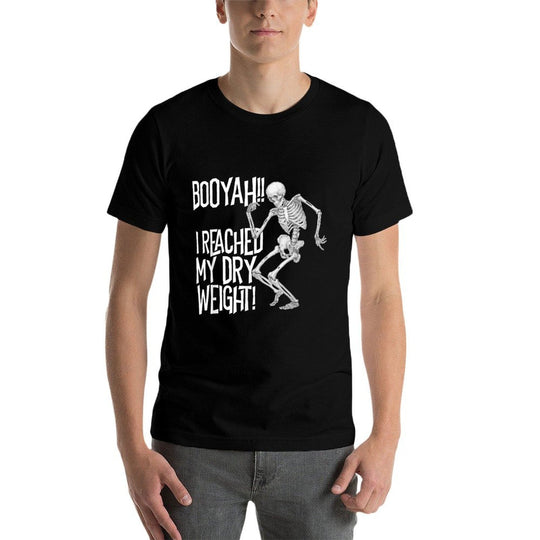 Skeleton I Reached My Dry Weight A Funny Dialysis Patient  Wrinkle-resistant T-Shirt