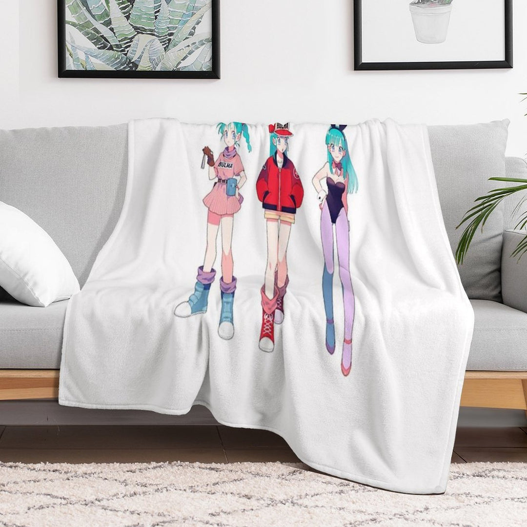 Bulma Girls All-season Throw Blanket
