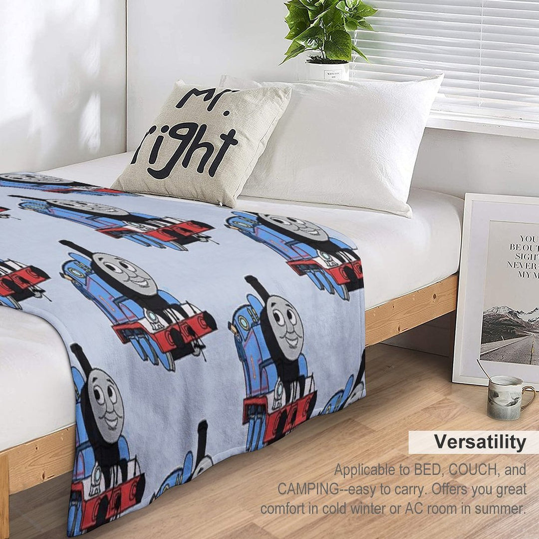 Thomas The Tank Engine Sustainable Throw Blanket