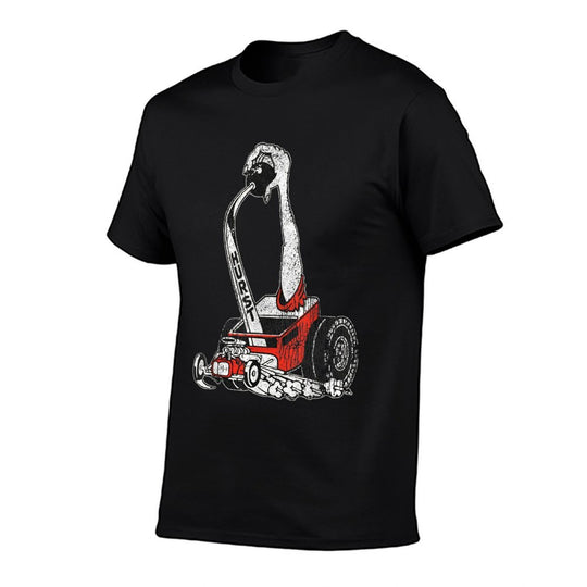 Retro Car Vintage Hurst Racer Meme Hand Engine Funny  Polyester Blend T-Shirt