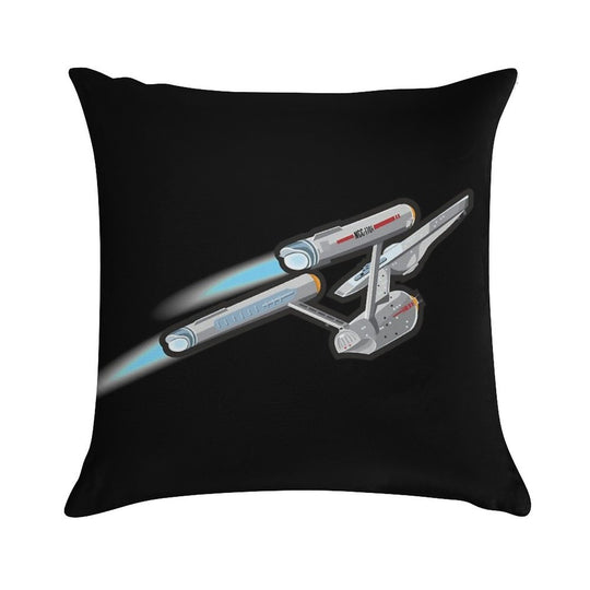 Enterprise Classic Soft Washable Throw Pillow