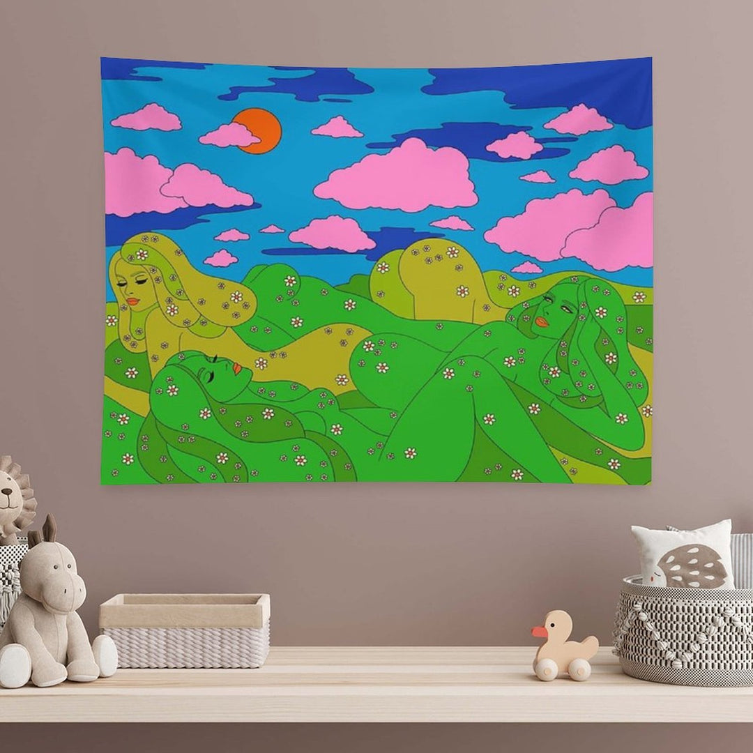 Miss Mountains Tapestry