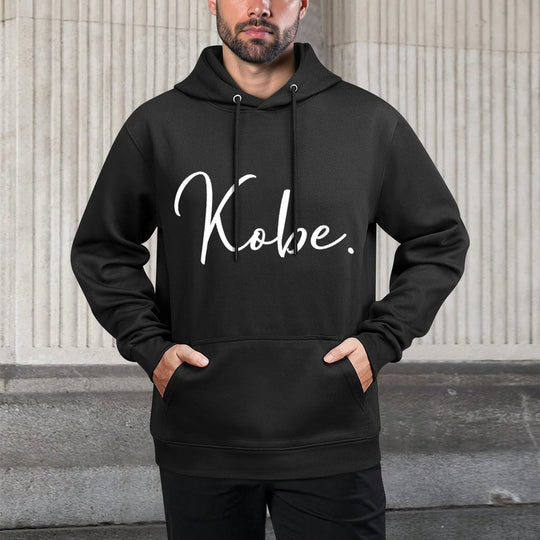 Kobe - Handwritten Name Layering Staple Hoodie
