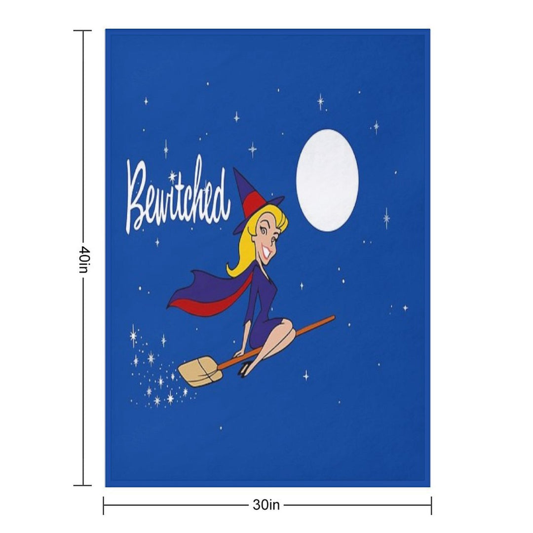 Bewitched 60s Retro Durable Throw Blanket