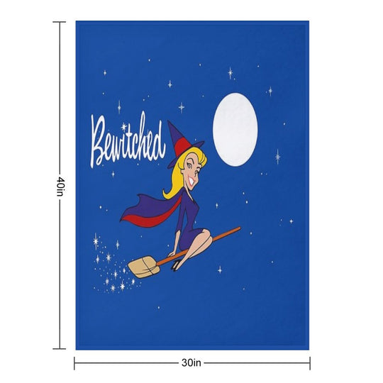 Bewitched 60s Retro Durable Throw Blanket