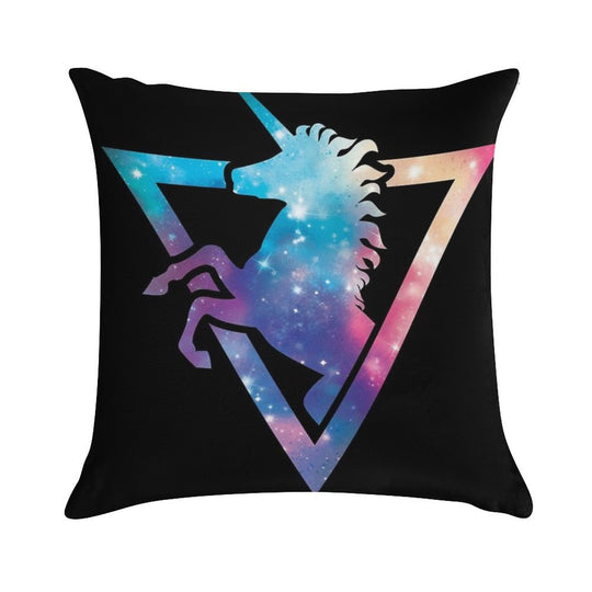 Galaxy Unicorn Soft Ultra-Soft Texture Throw Pillow