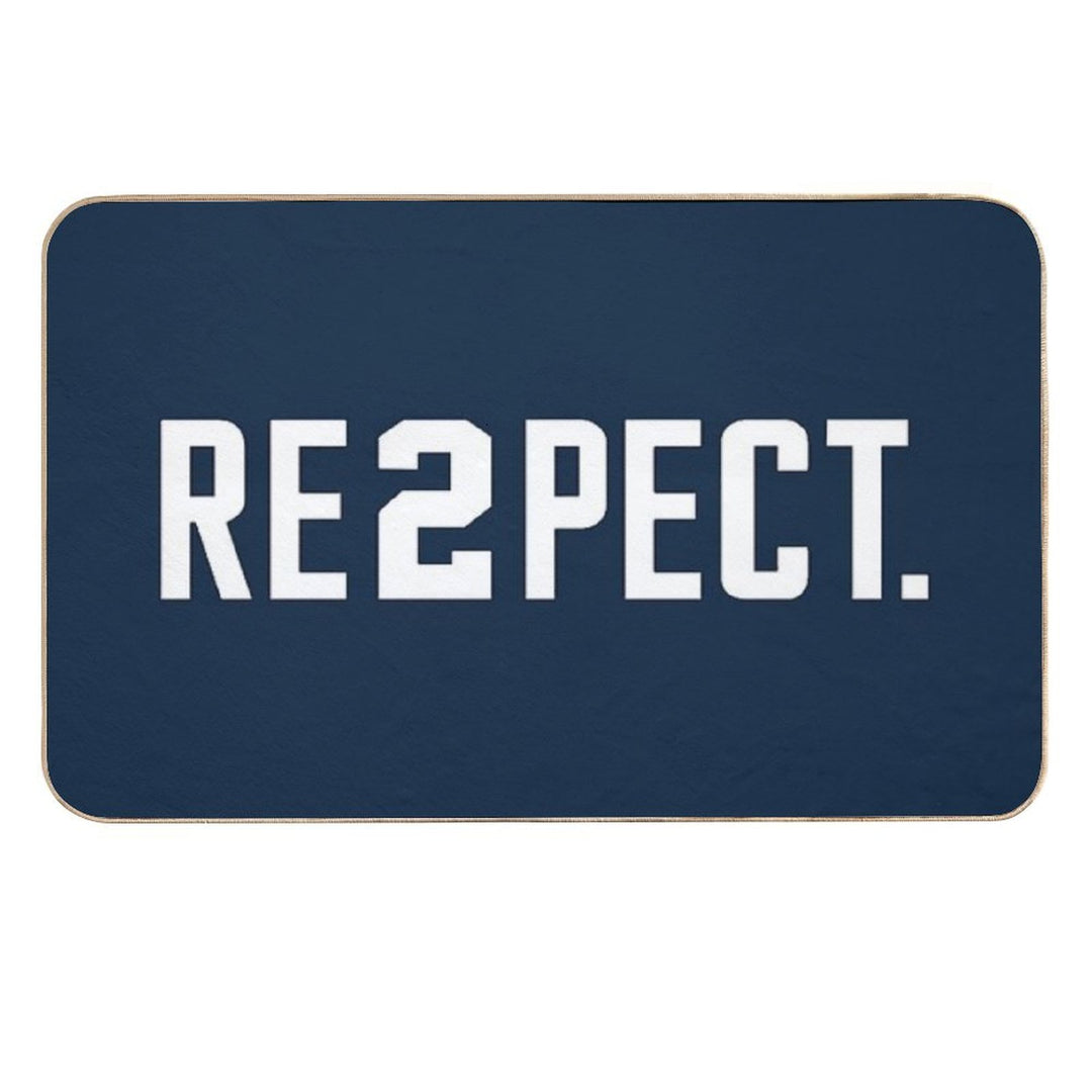 Derek Jeter - Respect  Slip-Resistant Bath Mat