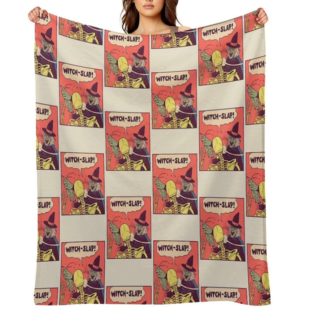 Witch-Slap Versatility Throw Blanket