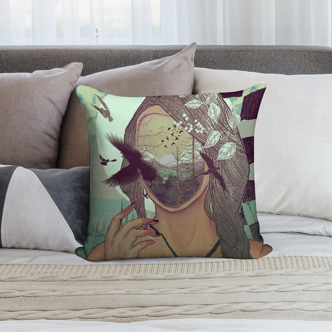 MOOD Soft Fade-Resistant Throw Pillow