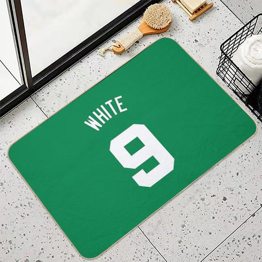 Derrick White - Celtics  Stain-Proof Bath Mat