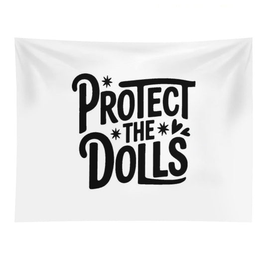 Protect The Dolls T-Shirt – Trans Rights Support Tee  LGBTQ+ Inclusive Pride Shirt Tapestry