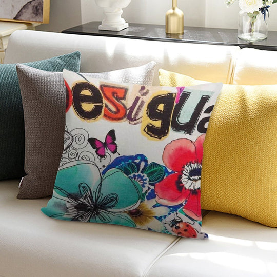 Desigual Custom Soft Style Accent Throw Pillow