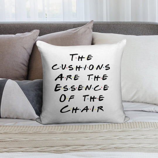 The Essence of The Chair Soft Multiple Sizes Throw Pillow