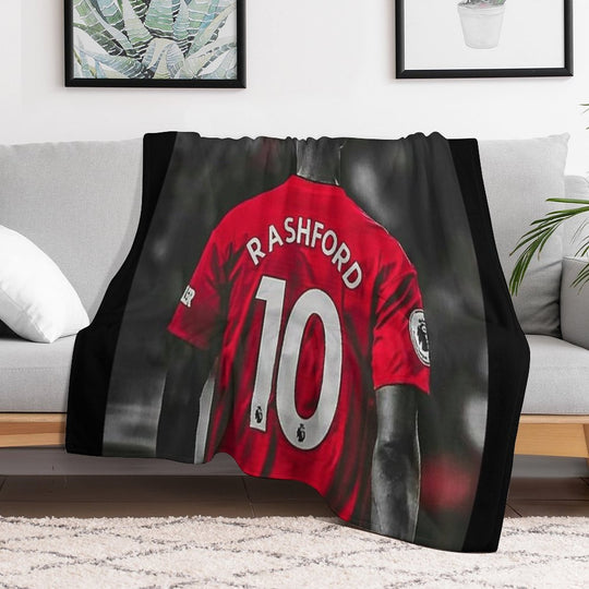 Marcus Rashford Anti-pilling Throw Blanket