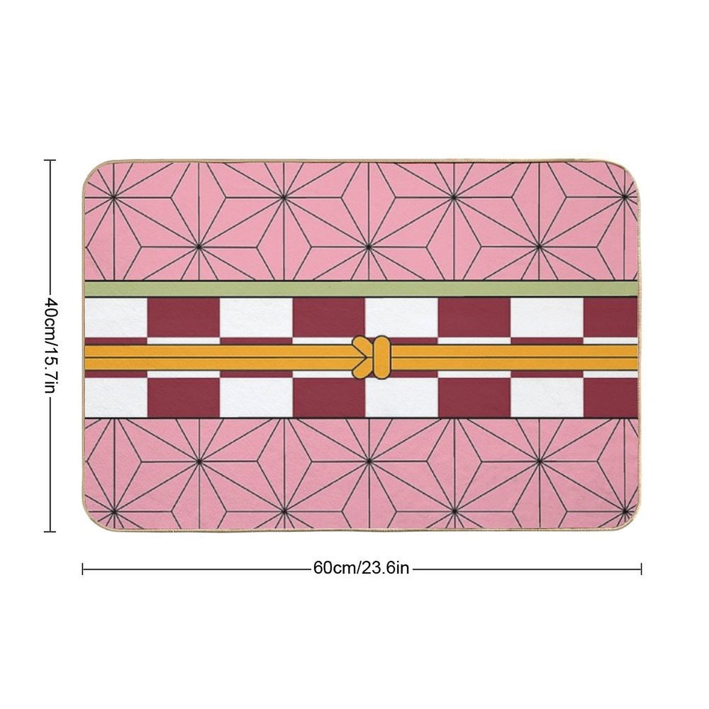 Demon Slayer Nezuko Kamado  Long-Lasting Bath Mat