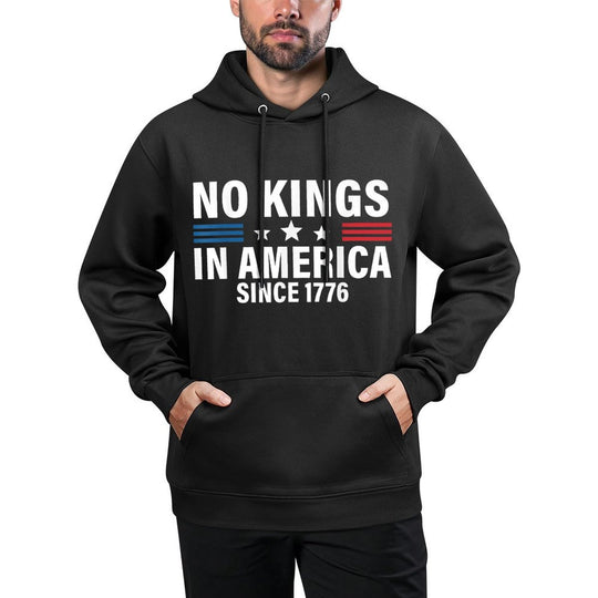 No Kings In America Since 1776 Shape Retention Hoodie