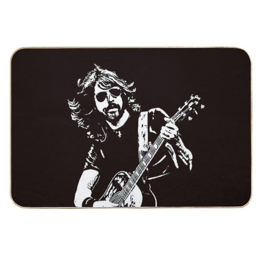 The Rock And Grohl Factory Concert Van Tour Merch Durable Bath Mat