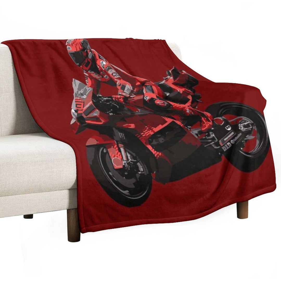 MotoGP Marc Marquez 93 Comfort Throw Blanket