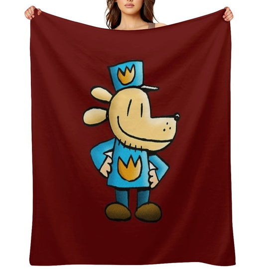 Dogman All-season Throw Blanket