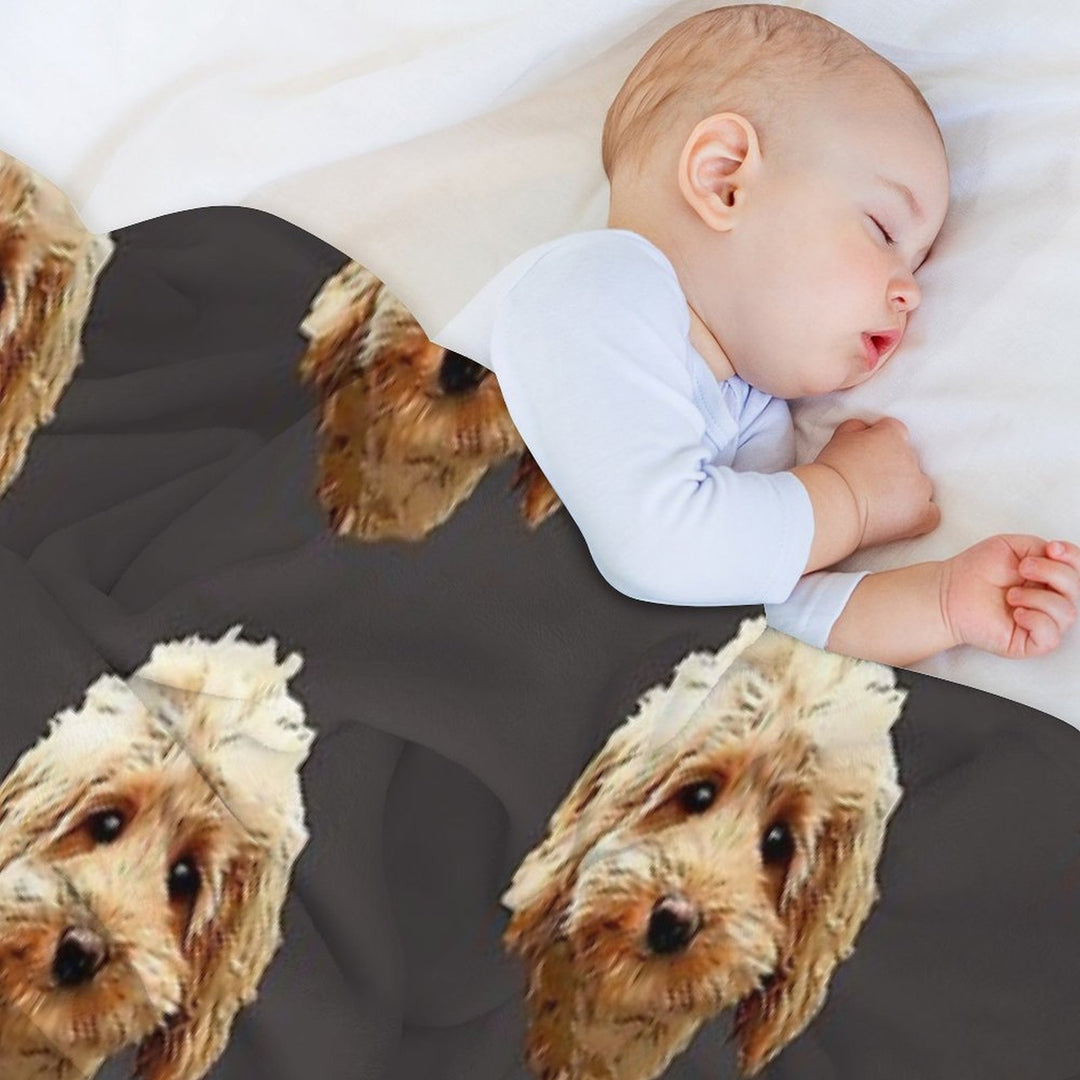 Cavapoo Cockapoo Doodle Cuteness Gift-ready Throw Blanket