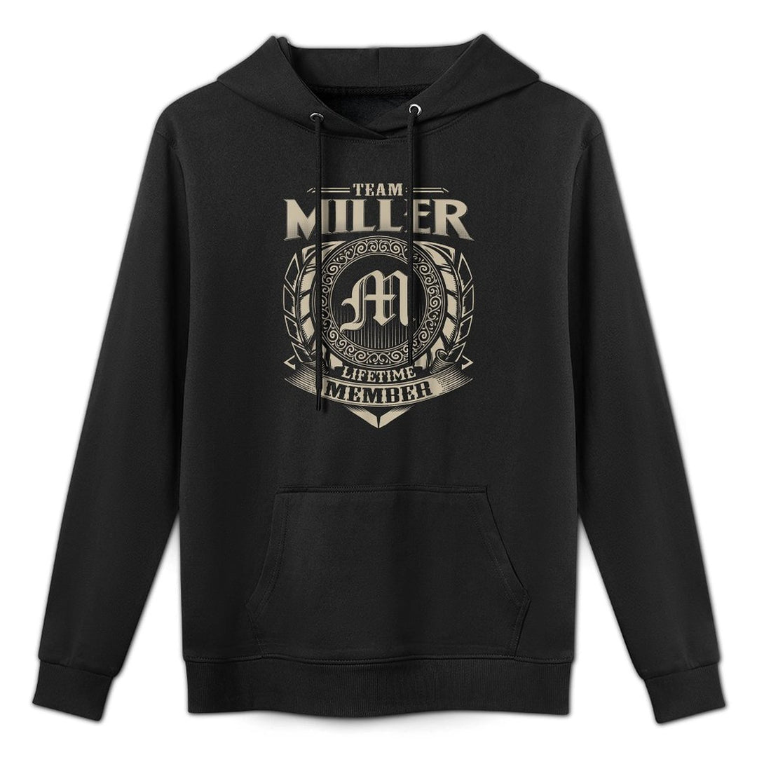 Team MILLER Lifetime Member Vintage MILLER Family Versatile Streetwear Hoodie