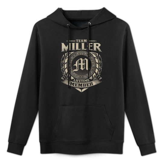 Team MILLER Lifetime Member Vintage MILLER Family Versatile Streetwear Hoodie