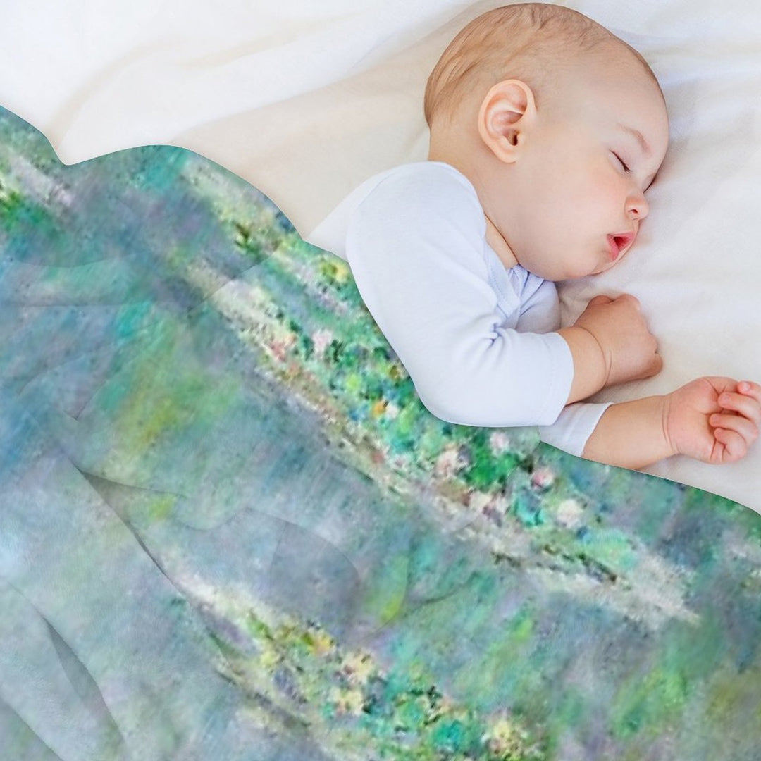 Monet Water Lilies  Nymphéas 1906 Durable Throw Blanket