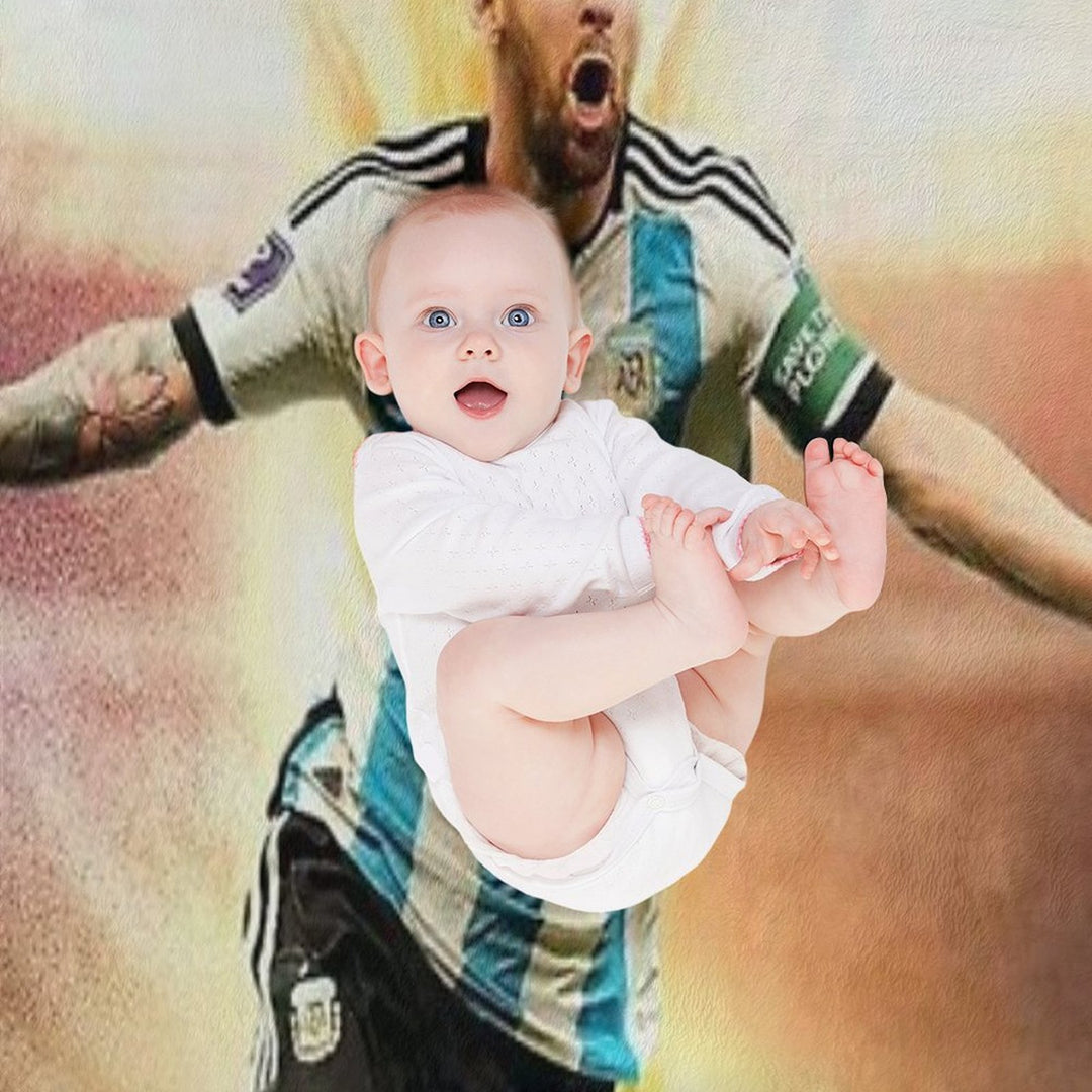Messi Anti-pilling Throw Blanket