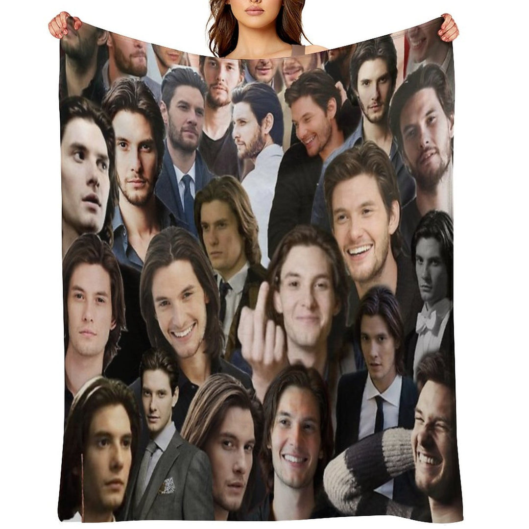 Ben Barnes Comfort Throw Blanket