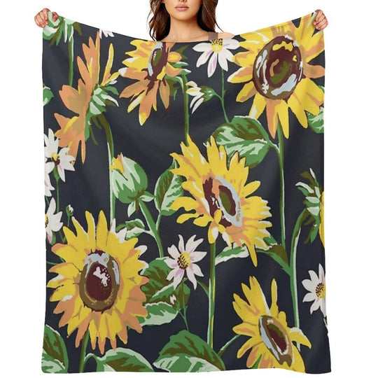 Vera Bradley Sunflower Travel-friendly Throw Blanket