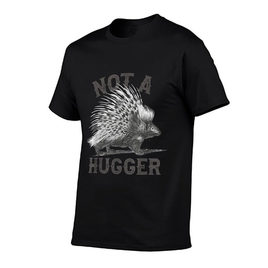 Not A Hugger, Funny Porcupine, Antisocial Joke Vintage Style  Moisture-wicking T-Shirt