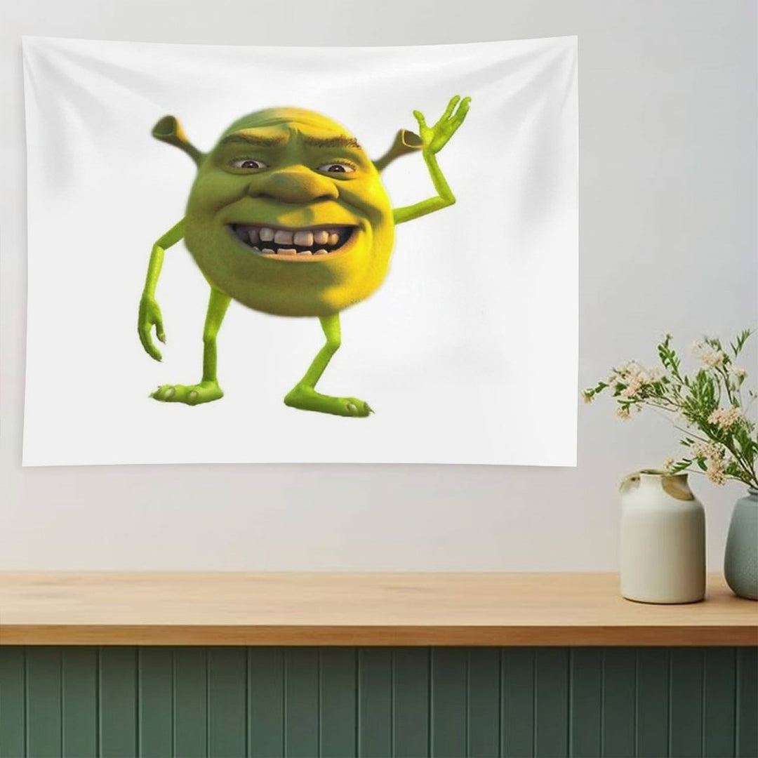 Shrek Wazowski Tapestry