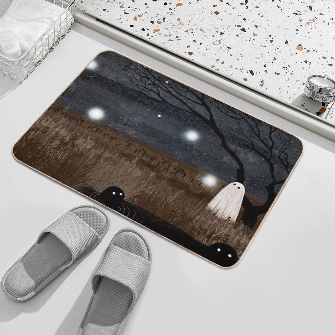 Walter And The Willow Wisps  Non-Slip Bath Mat