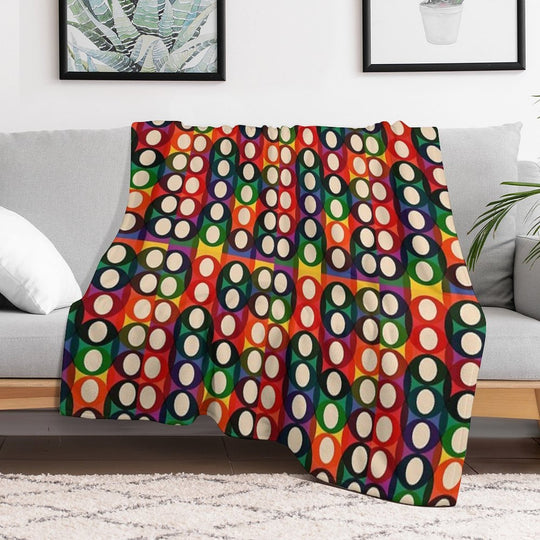 Oppitty Poppitty Shrink-resistant Throw Blanket