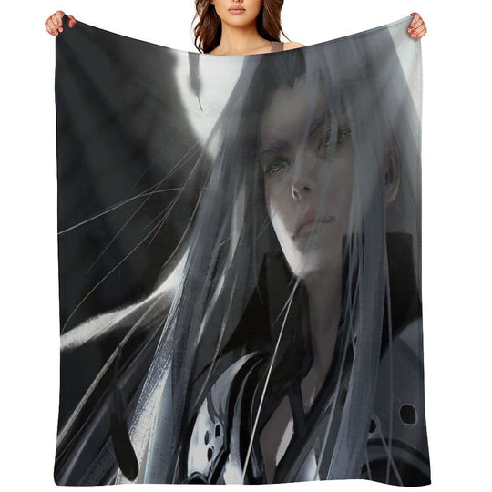 Sephiroth Final Fantasy VII Compact Throw Blanket