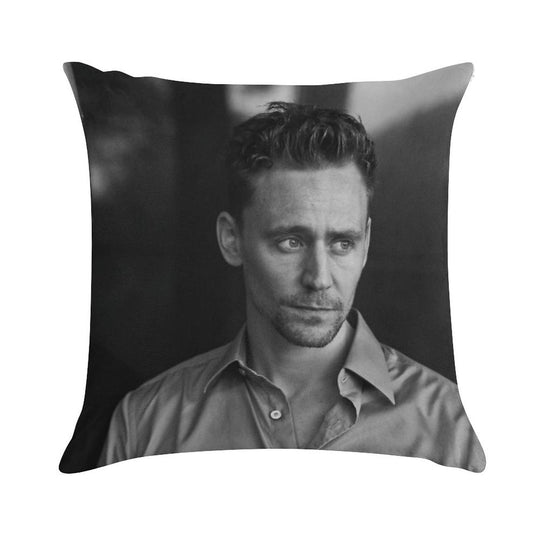Tom Hiddleston Soft Ultra-Soft Texture Throw Pillow