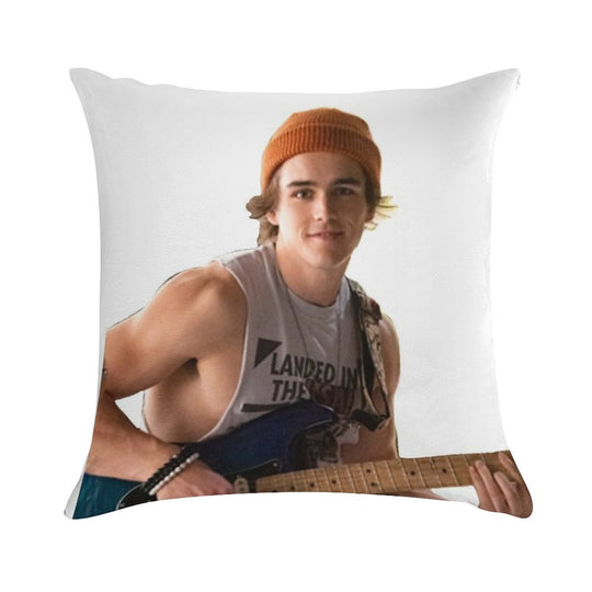 Charlie Gillespie Luke Patterson Soft Fade-Resistant Throw Pillow