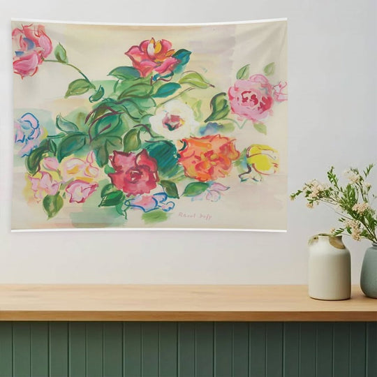 Raoul Dufy   Bouquet De Roses Tapestry