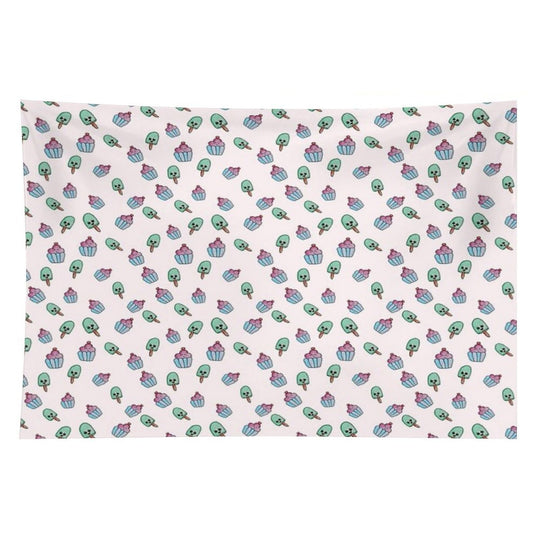 Sweet Smiles – Ice Cream Pattern Tapestry