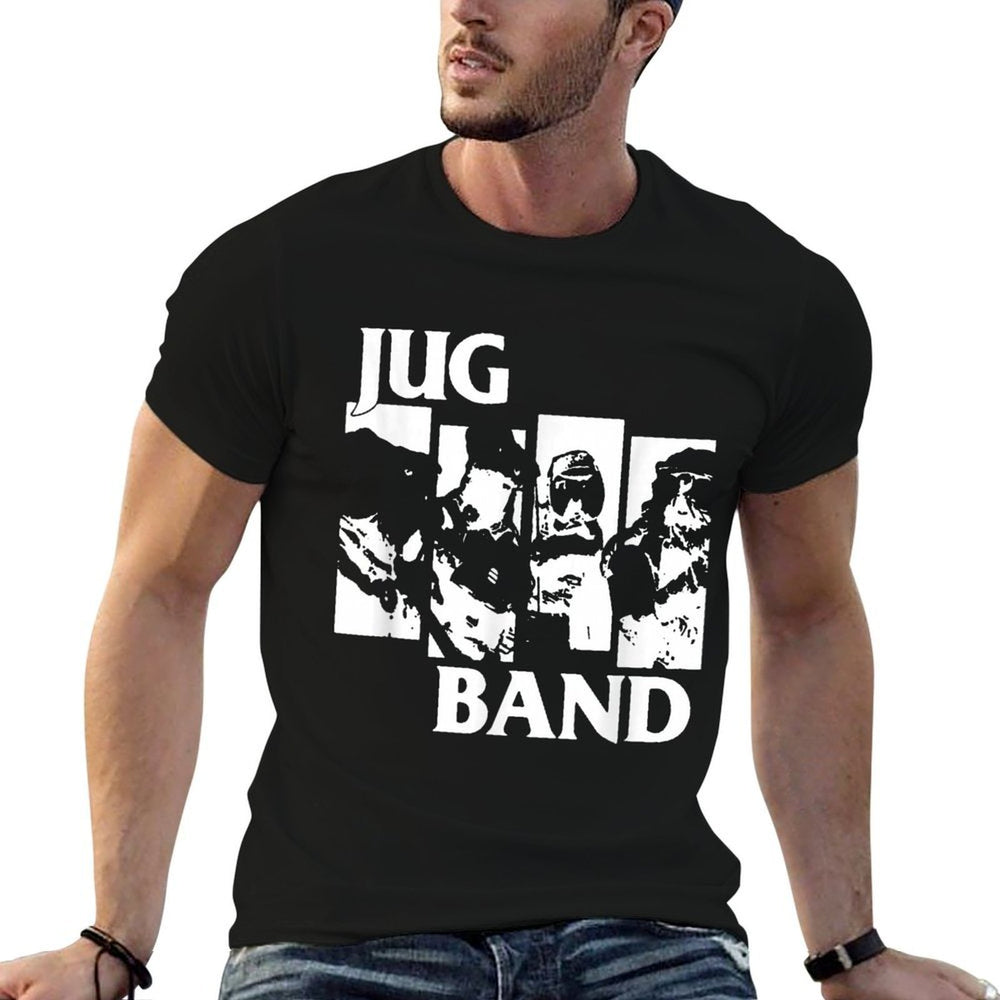 Retro Jug Christmas Band  Soft T-Shirt
