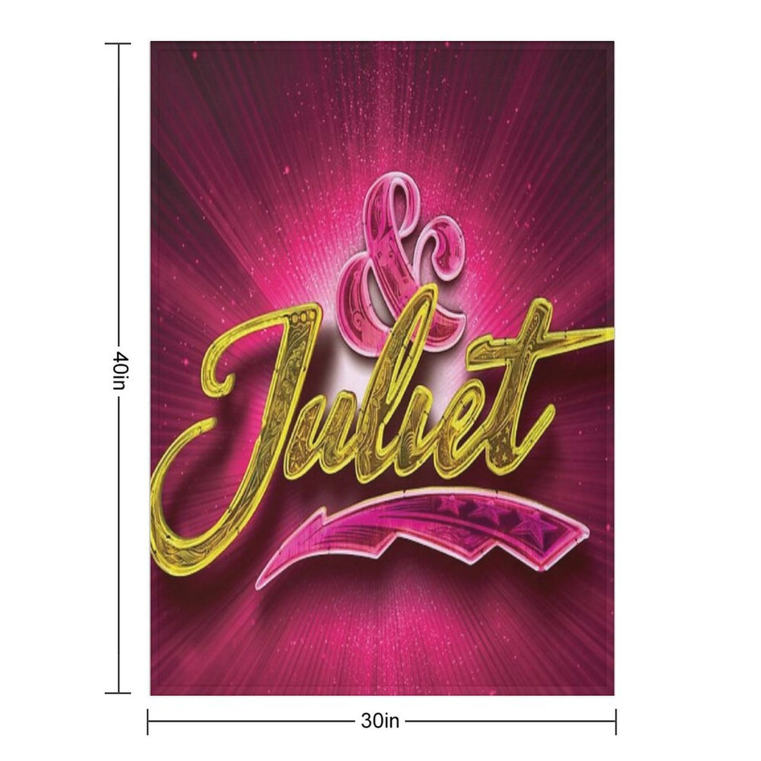 & Juliet Logo 2 Shrink-resistant Throw Blanket
