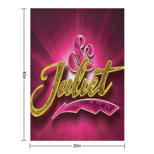 & Juliet Logo 2 Shrink-resistant Throw Blanket